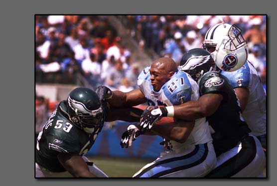 Titans running back Eddie George