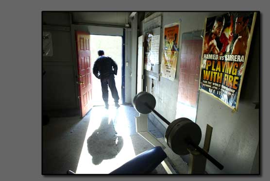 Boxing training